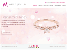 Tablet Screenshot of meiceljewelry.com